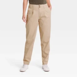 Women's High-Rise Pleat Front Tapered Chino Pants - A New Day™ 11 Women's High-Rise Pleat Front Tapered Chino Pants - A New Day™ -A NEW DAY Shop GUEST 8ef4f292 b8d4 4ad3 9284 4216a9185de4