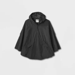 Women's Adaptive Seated Fit Rain Jacket - A New Day™ Black -A NEW DAY Shop GUEST 8f459e11 6871 4feb b23c 8486d355bca5
