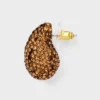 Rhinestone Embedded Teardrop Earrings - A New Day™ -A NEW DAY Shop GUEST 928ce903 2417 431a accd 2626db075e39