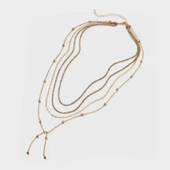 Ball Chain Y-Line Necklace Set 4pc - A New Day™ Gold 8 Ball Chain Y-Line Necklace Set 4pc - A New Day™ Gold -A NEW DAY Shop GUEST 950668a9 c1be 40dc 8e4b 41af19bbc660