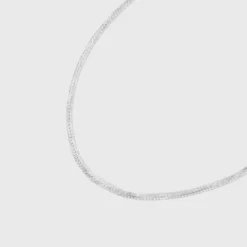 Sterling Silver Herringbone Chain Necklace - A New Day™ Silver -A NEW DAY Shop GUEST 951c8fe7 cc5c 43c1 a1ea 56fb0b2dc842