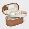 Oval Jewelry Organizer Box With Mirror - A New Day™ Brown -A NEW DAY Shop GUEST 97b333ea d6c9 41fe b8c9 0fa87cba08c6