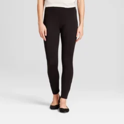 Women's High Waist Ponte Leggings - A New Day™ Black -A NEW DAY Shop GUEST 9c0395c9 7d1d 4d4f 9353 caec1452392b