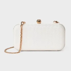 Woven Minaudiere Clutch Crossbody Bag - A New Day™ -A NEW DAY Shop GUEST 9d447a61 01b4 4d03 a93c fe047e886115