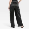 Women's High-Rise Satin Cargo Pants - A New Day™ -A NEW DAY Shop GUEST 9e197133 70e3 4852 a3f2 3dca780c3aad