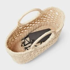 Straw Circle Handle Tote Handbag - A New Day™ Ivory: Woven Structured Bag, Paper Straw Material 9 Straw Circle Handle Tote Handbag - A New Day™ Ivory: Woven Structured Bag, Paper Straw Material -A NEW DAY Shop GUEST 9e9dd80b 1288 4444 97f7 fd48c142b3c8