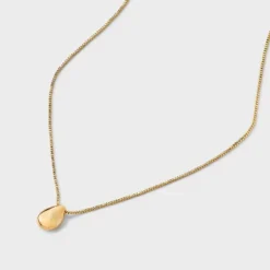 14K Gold Plated Puffed Teardrop Pendant Necklace - A New Day™ Gold 8 14K Gold Plated Puffed Teardrop Pendant Necklace - A New Day™ Gold -A NEW DAY Shop GUEST 9efb9837 f5ba 498f 889f c2f77003679d