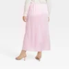 Women's Satin Slip Skirt - A New Day™ Light Pink -A NEW DAY Shop GUEST 9f5c1631 8f8d 40f9 9574 3a3faeb9c75c