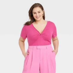 Women's Short Sleeve V-Neck Linen T-Shirt - A New Day™ 17 Women's Short Sleeve V-Neck Linen T-Shirt - A New Day™ -A NEW DAY Shop GUEST a372d679 29d8 4572 b387 fe78e132a054