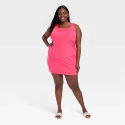 Women's Sleeveless Ribbed Bodycon Dress - A New Day™ -A NEW DAY Shop GUEST a6ace24f 57e6 46e8 bbe0 b3232de89b21