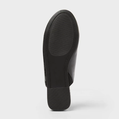 Women’s Karina Mule Flats With Memory Foam Insole – A New Day™ Black 5 Women’s Karina Mule Flats With Memory Foam Insole – A New Day™ Black - Image 3