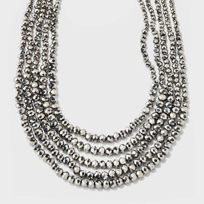 Beaded Multi-Strand Necklace Set 5pc - A New Day™ 8 Beaded Multi-Strand Necklace Set 5pc - A New Day™ - Image 6