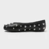 Women’s Sammie Studded Ballet Flats With Memory Foam Insole – A New Day™ Black