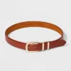 Women's Double Buckle Belt - A New Day™ Cognac -A NEW DAY Shop GUEST b218d62e 582c 4c5e bf4a a570dc5da828