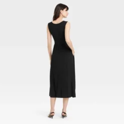 Women's Knit Ballet Midi Shift Dress - A New Day™