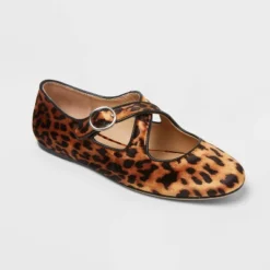 Women’s Tasmin Leopard Print Flats – A New Day™ Light Brown -A NEW DAY Shop GUEST b532e360 cb62 4c4b 8be5 1eb141ee0aa2