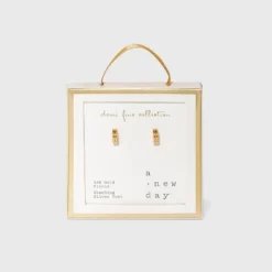 14K Gold Plated Ridge Hoop Earrings - A New Day™ 7 14K Gold Plated Ridge Hoop Earrings - A New Day™ -A NEW DAY Shop GUEST b665a00c fcf4 4be6 ba89 3e55d274e1dc