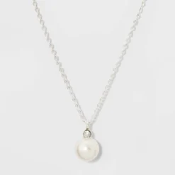 Pearl And Rhinestone Pendant Necklace - A New Day™ -A NEW DAY Shop GUEST b9321843 f3a0 4117 bf40 a1733fb00c4e