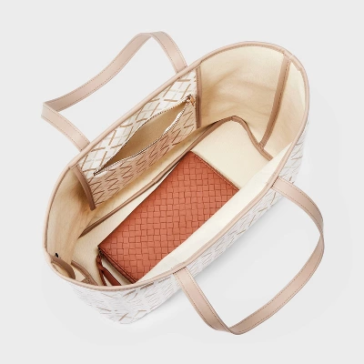 Coated Canvas Tote Bag - A New Day™ 5 Coated Canvas Tote Bag - A New Day™ - Image 3