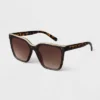 Women's Plastic Square Sunglasses - A New Day™ Brown 2 Women's Plastic Square Sunglasses - A New Day™ Brown -A NEW DAY Shop GUEST be72c15e 1dfe 41e1 b60e 5c41a635653f