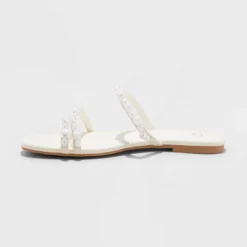 Women's Aida Strappy Sandals - A New Dayâ„¢ Ivory