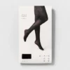 Women's 2pk 50D Opaque Tights - A New Day™ Black