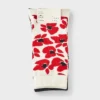 Women's Modern Floral & Geometric Print 3pk Crew Socks - A New Day™ Red/Ivory/Black 4-10 -A NEW DAY Shop GUEST c3f24c2b 29c6 4e7e 96e6 43aa675f6162