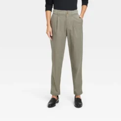 Women's Pleat Front Tapered Chino Pants - A New Day™ -A NEW DAY Shop GUEST c40dc49e 1cb2 4363 954d 194f5170308e