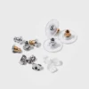 Brass Stud Earring Back 3pc - A New Day™ Gold/Silver: Nickel-Free, Silver Plated, 15+ Age -A NEW DAY Shop GUEST c4822ee8 66b2 4cb6 9a0d 4e0a3444f8f3