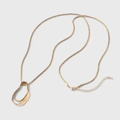 Organic Pendant Necklace - A New Day™ Gold -A NEW DAY Shop GUEST c851abbb 804f 4745 830d 97521c4f607b