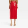 Women's Sequin A-Line Midi Skirt - A New Day™ Red -A NEW DAY Shop GUEST cb28c667 aab8 46d2 a4af cfcdbb4a9765