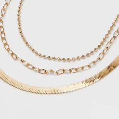 Chain Multi-Strand Necklace - A New Day™ Gold -A NEW DAY Shop GUEST cdec6821 cefe 4d1b 8de7 6a02d2c9469a