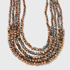 Beaded Multi-Strand Necklace Set 5pc - A New Day™ 12 Beaded Multi-Strand Necklace Set 5pc - A New Day™ -A NEW DAY Shop GUEST d1c81388 05eb 4fa2 8f52 79988ddb8d68