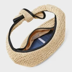 Straw Mini Bow Bag Clutch - A New Day™ Beige: Woven Paper Handbag, Single Handle, Unstructured Design 8 Straw Mini Bow Bag Clutch - A New Day™ Beige: Woven Paper Handbag, Single Handle, Unstructured Design -A NEW DAY Shop GUEST d2e9418c 0c72 4d39 88e9 55e450c53e81