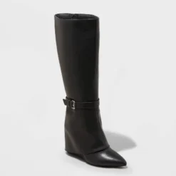 Women's Tall Novie Dress Boots - A New Day™ Black 7 Women's Tall Novie Dress Boots - A New Day™ Black -A NEW DAY Shop GUEST d6a6d7b9 7392 4fbf badc c40dfa168777