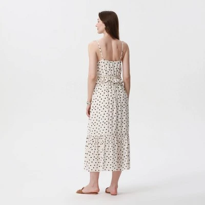 Women's Tiered Midi A-Line Dress - A New Day™ 3 Women's Tiered Midi A-Line Dress - A New Day™