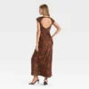 Women's Woven Open Back Maxi Dress - A New Day™