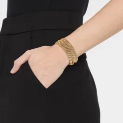 Multi-Strand Bohemian Pull Bracelet - A New Day™ Gold