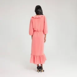 Women's Ruffled Neck Tie-Front Dress - A New Day™ -A NEW DAY Shop GUEST e526b6ec 0d39 4636 9a89 55d46ae09266