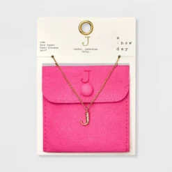 Gold Dipped Cubic Zirconia Initial Pendant Necklace - A New Day™ Gold -A NEW DAY Shop GUEST e6a61068 d289 49c8 a222 56447f66f108