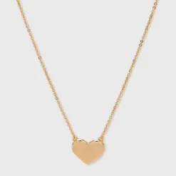 Heart Pendant Necklace - A New Day™ Gold: Nickel-Free Metal, Lobster Claw Clasp, 16" Length 9 Heart Pendant Necklace - A New Day™ Gold: Nickel-Free Metal, Lobster Claw Clasp, 16" Length -A NEW DAY Shop GUEST e760da52 0552 4261 9d34 75bf86995606