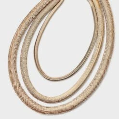 Snake Chain Multi-Strand Necklace - A New Day™ Gold -A NEW DAY Shop GUEST e86cd485 40c9 47de a5fd a4a3a5569cfe