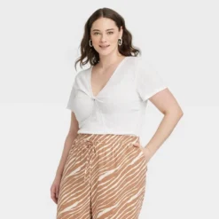 Women's Short Sleeve V-Neck Linen T-Shirt - A New Day™ 15 Women's Short Sleeve V-Neck Linen T-Shirt - A New Day™ -A NEW DAY Shop GUEST e8bd405a dc5e 4712 b040 ed7311742a78