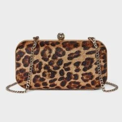 Minaudiere Clutch Crossbody Bag - A New Day™ Leopard -A NEW DAY Shop GUEST eceed7b1 d812 494f 99c8 2853bd7a4657