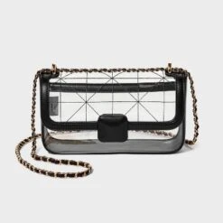 Elongated Refined Crossbody Bag - A New Day™ Clear: Shell, Adjustable Strap, Structured Design -A NEW DAY Shop GUEST eee9abe7 5512 4924 9759 b3f654df0586