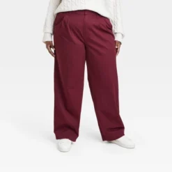 Women's High-Rise Pleat Front Straight Chino Pants - A New Day™ -A NEW DAY Shop GUEST f19ed498 a466 4635 b772 e52cc34faa9b