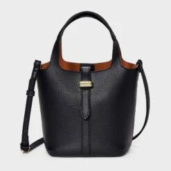 Mini Tulip Tote Handbag With Crossbody Strap - A New Day™ -A NEW DAY Shop GUEST f347d148 f103 493a 8836 bceb245d9743