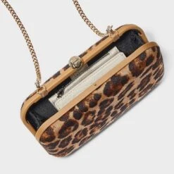 Minaudiere Clutch Crossbody Bag - A New Day™ Leopard -A NEW DAY Shop GUEST f5e72691 b7b6 482c 8119 11e213e4ba0f