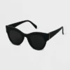 Women's Cateye Sunglasses - A New Day™ Black