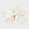 Satin Bow Hair Barrette - A New Day™ Cream 1 Satin Bow Hair Barrette - A New Day™ Cream -A NEW DAY Shop GUEST fc515b53 1fcb 4924 ba9d c5f33f2b5227
